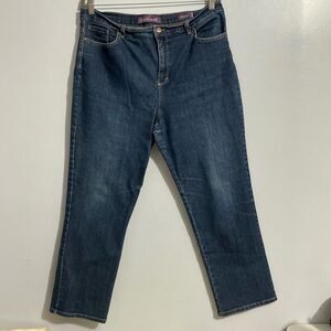 Gloria Vanderbilt Jeans Womens  Amanda Cotton Stretch Size 16